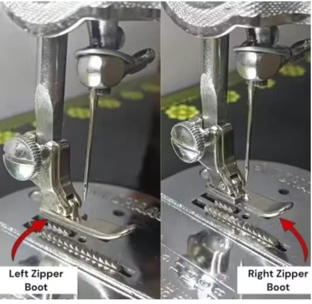 Right left  preesser foot for domicts