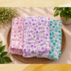 Floral Rose flowers soft Georgette Saree