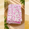 Floral Rose flowers soft Georgette Saree