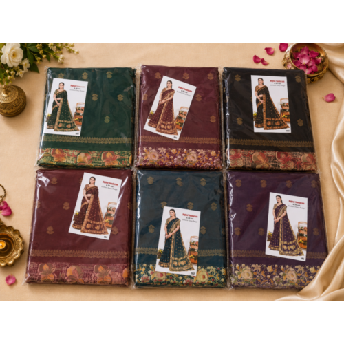 Digital Sundaram  Soft   Fancy Silk Sarees