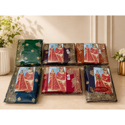 MAA-TEX Fab Embroidered Designer Saree Collection