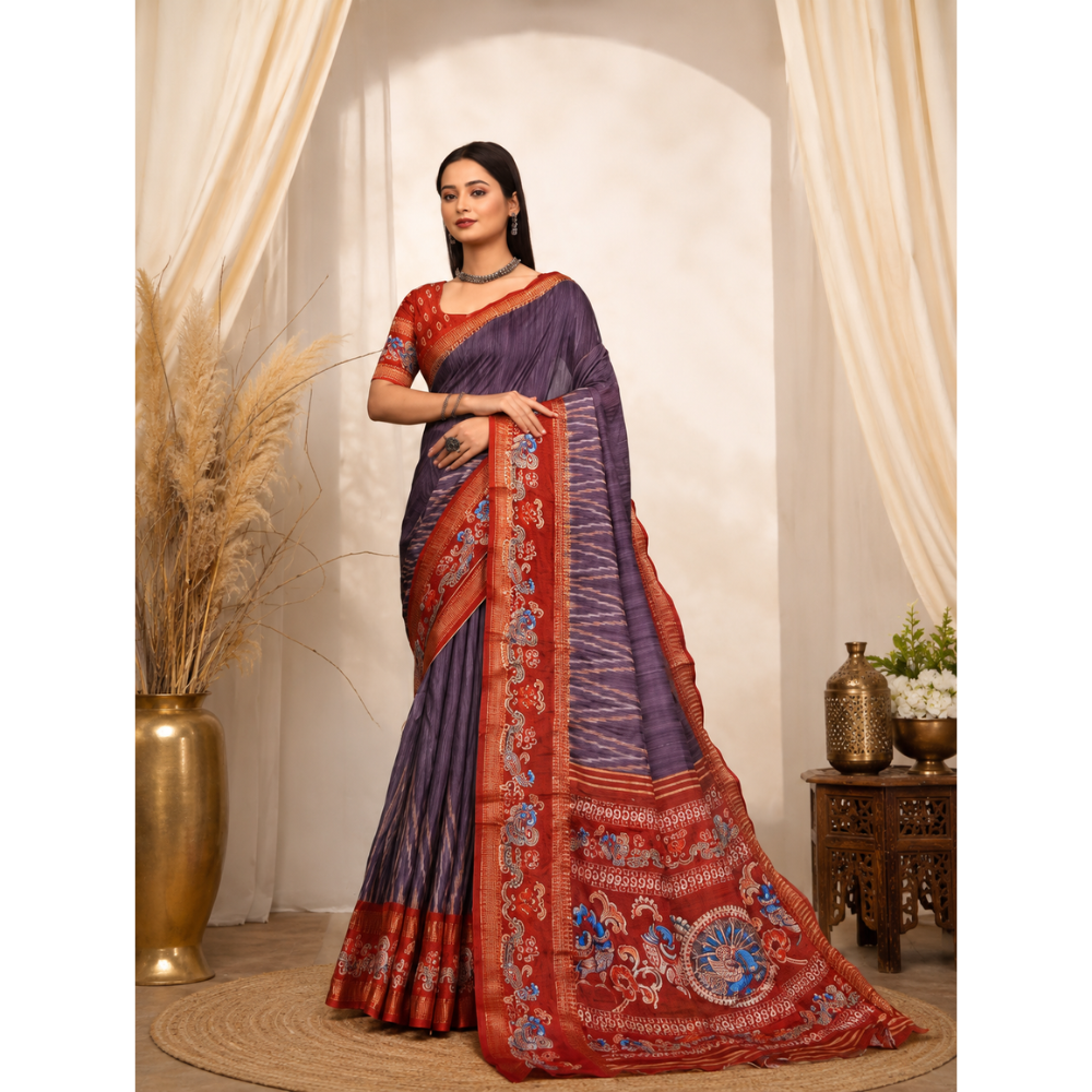 Elegant Gold Silk Sarees with Beautiful Designer Borders