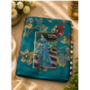 Mirror Magic Floral Printed Fancy Saree – 6 Colour Collection