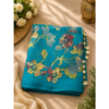 Mirror Magic Floral Printed Fancy Saree – 6 Colour Collection