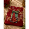 Mirror Magic Floral Printed Fancy Saree – 6 Colour Collection