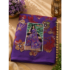 Mirror Magic Floral Printed Fancy Saree – 6 Colour Collection