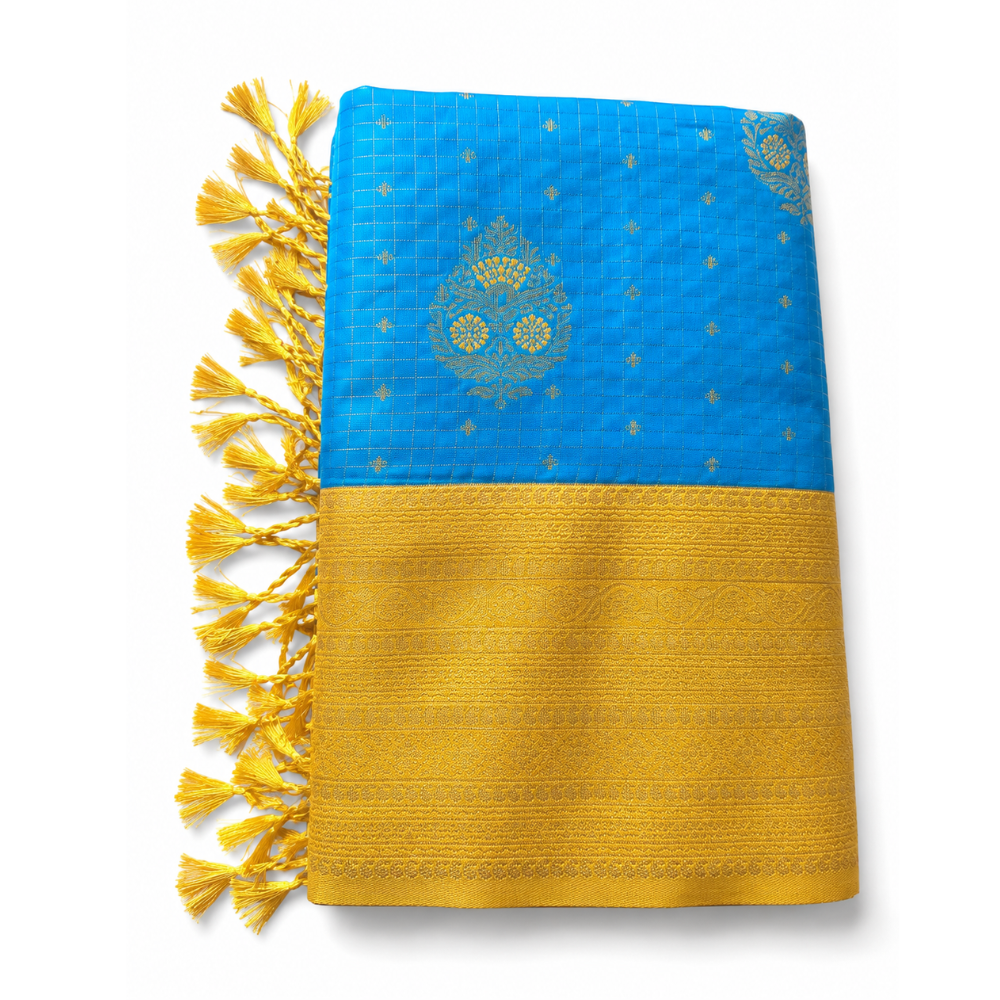 Untitled design - 2026-08-25T103639.226 Traditional Pattu Saree 5 Colour Combination saree
