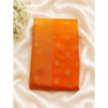 Orange Banarasi Soft Silk Saree