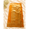 Orange Banarasi Soft Silk Saree